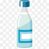 小清新透明水瓶