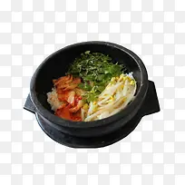 青菜豆芽韩式拌饭