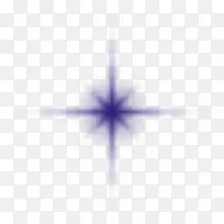 漂浮紫色星星