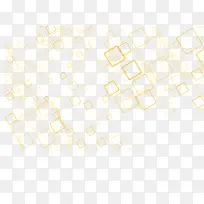 黄色简约正方形边框纹理