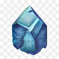 蓝色石头钻石