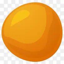 橙色豆子免抠PNG