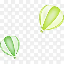 绿色氢气球英语学习图片