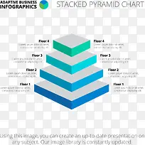 切片金字塔信息图表