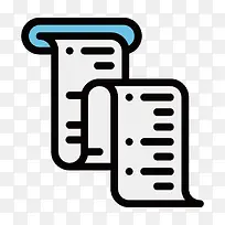 扁平化流水清单PNG下载