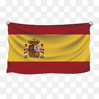 矢量旗标国家西班牙