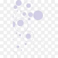 紫色圆圈花纹
