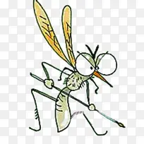 蚊子卡通形象