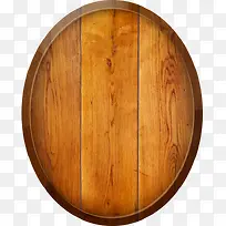 椭圆形的木头