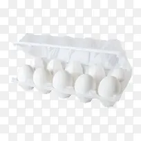 白色塑料鸡蛋盒