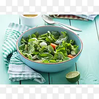 绿色蔬菜食物餐桌