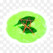 绿色菠菜粥