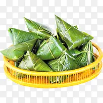 绿色粽子食物篮子