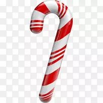糖果手杖棒棒糖圣诞剪贴画-圣诞装饰品，糖果拐杖，免费拾取，免费下载