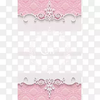 纸视觉艺术粉红图案-浪漫的粉红色婚礼背景材料