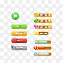 按钮游戏下载图标-游戏界面设计在线游戏