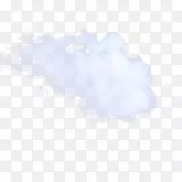 蓝天云图-白色薄雾