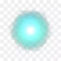 球体绿松石电脑壁纸-蓝色星系恒星云