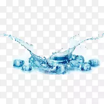 水离子化剂碱性饮食饮用水电离.蓝色水