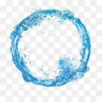 蓝色泻湖水信息.蓝色火焰环
