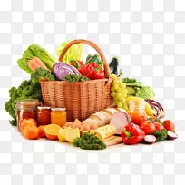 有机食品蔬菜水果切碎黄瓜-美丽的水果和蔬菜