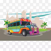 菲律宾吉普车-传统运输车吉普车