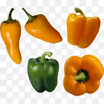 贝尔胡椒有机食品蔬菜辣椒-辣椒PNG图像