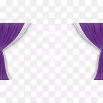 窗帘紫色图案-婚礼背景