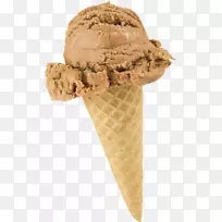 冰淇淋筒圣代-冰淇淋PNG图像