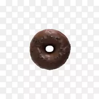 巧克力棕色产品-甜甜圈PNG