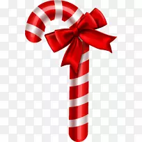 糖果手杖圣诞装饰品剪贴画-圣诞糖果PNG