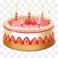 生日蛋糕纸杯蛋糕-生日蛋糕PNG