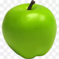苹果彩色表情符号剪贴画-绿色苹果PNG