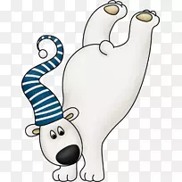 北极熊大熊猫可爱剪贴画熊