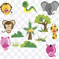热带雨林卡比动物-热带雨林动物