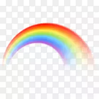彩虹图形字体电脑壁纸彩虹透明剪贴画图像