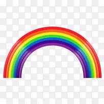 彩虹剪贴画-大彩虹透明PNG剪贴画