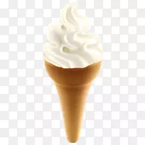 冰淇淋筒圣代巧克力冰淇淋透明冰淇淋圆锥体图片