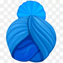头巾锡克剪贴画-印度头巾免费PNG剪贴画图片