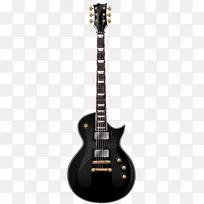ESP有限公司EC-1000 Emg 81 esp有限公司mh-1000电吉他-黑色吉他png剪贴画图像