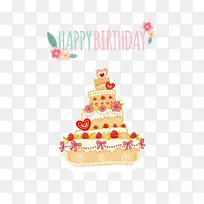 生日蛋糕-卡通蛋糕