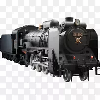 列车轨道运输模型蒸汽机车-列车PNG