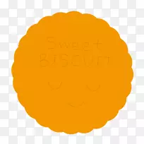黄色圆圈橙色字体-黄色圆圈