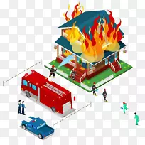 消防结构消防局-消防员