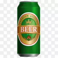 啤酒百威印度淡啤酒可以PNG剪辑艺术形象