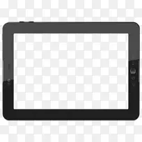 黑白棋盘正方形图案-平板PNG图像