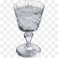 伏特加葡萄酒杯饮料玻璃PNG形象