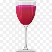 红酒白葡萄酒玻璃剪贴画玻璃PNG图像