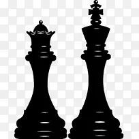棋子皇后剪贴画-国际象棋PNG形象