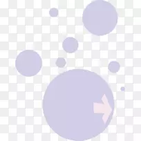 圆面积图案-紫色点